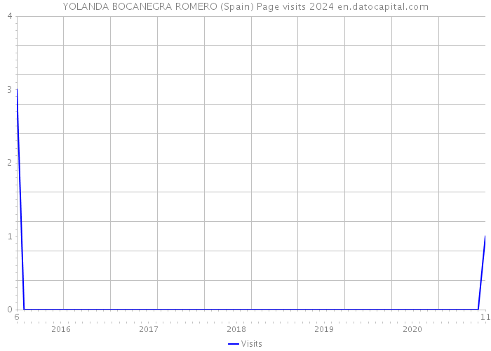 YOLANDA BOCANEGRA ROMERO (Spain) Page visits 2024 