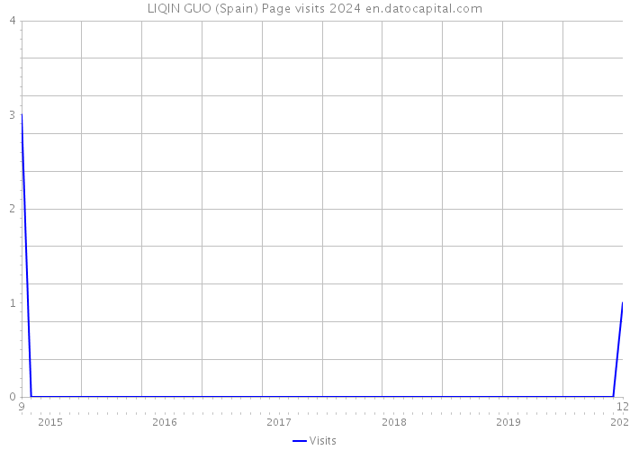 LIQIN GUO (Spain) Page visits 2024 