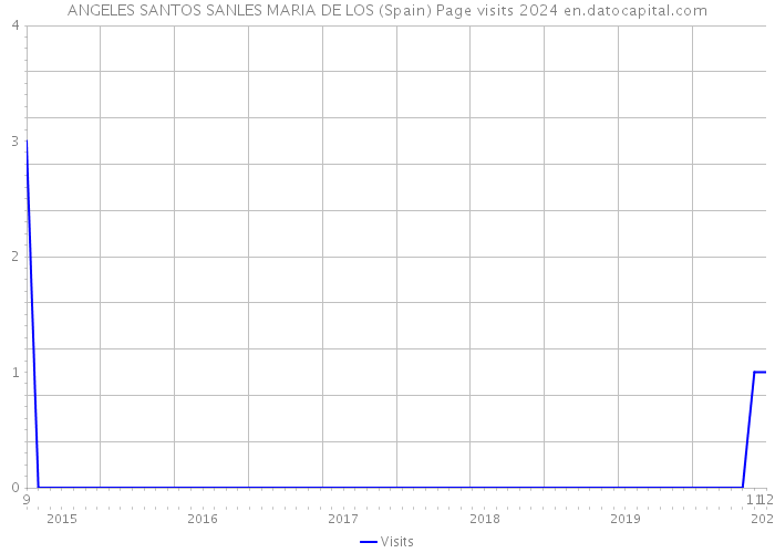 ANGELES SANTOS SANLES MARIA DE LOS (Spain) Page visits 2024 