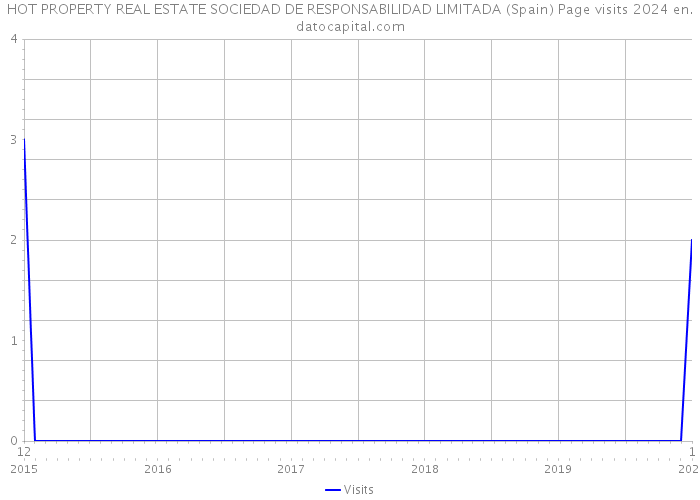 HOT PROPERTY REAL ESTATE SOCIEDAD DE RESPONSABILIDAD LIMITADA (Spain) Page visits 2024 