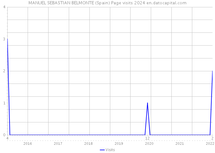 MANUEL SEBASTIAN BELMONTE (Spain) Page visits 2024 