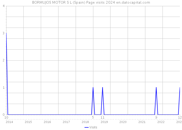 BORMUJOS MOTOR S L (Spain) Page visits 2024 