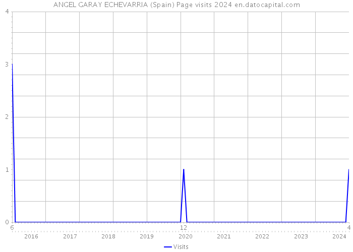 ANGEL GARAY ECHEVARRIA (Spain) Page visits 2024 