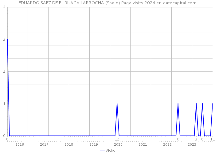 EDUARDO SAEZ DE BURUAGA LARROCHA (Spain) Page visits 2024 
