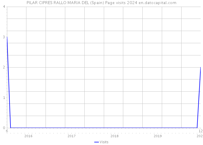 PILAR CIPRES RALLO MARIA DEL (Spain) Page visits 2024 