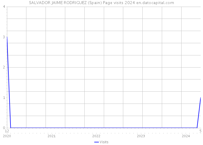 SALVADOR JAIME RODRIGUEZ (Spain) Page visits 2024 