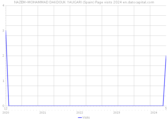 NAZEM-MOHAMMAD DAKDOUK YAUGARI (Spain) Page visits 2024 