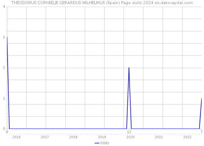 THEODORUS CORNIELJE GERARDUS WILHELMUS (Spain) Page visits 2024 