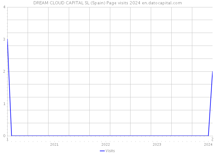 DREAM CLOUD CAPITAL SL (Spain) Page visits 2024 
