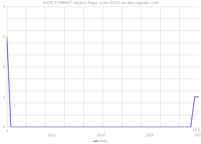 ASOC FORMAT (Spain) Page visits 2024 