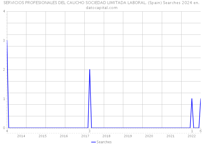 SERVICIOS PROFESIONALES DEL CAUCHO SOCIEDAD LIMITADA LABORAL. (Spain) Searches 2024 