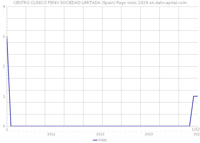 CENTRO CLINICO FENIX SOCIEDAD LIMITADA (Spain) Page visits 2024 