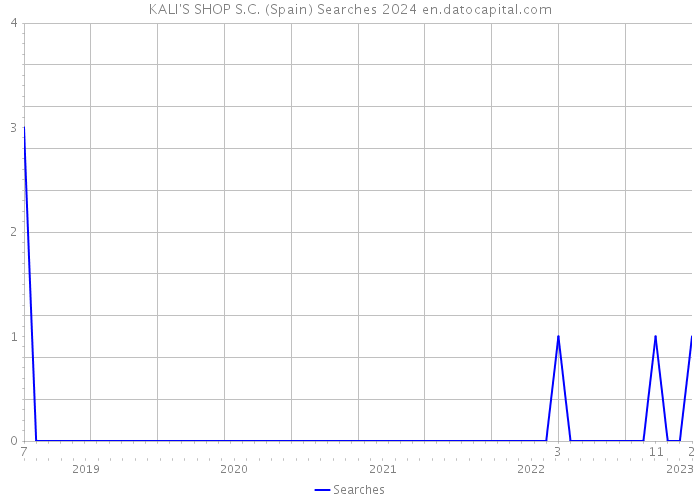 KALI'S SHOP S.C. (Spain) Searches 2024 
