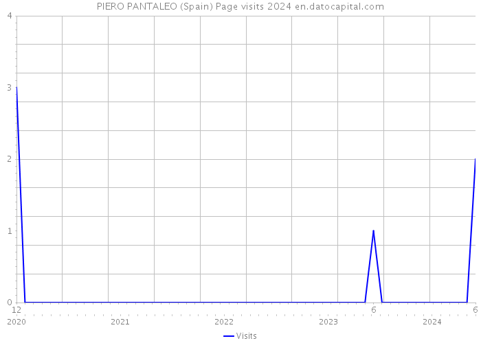 PIERO PANTALEO (Spain) Page visits 2024 