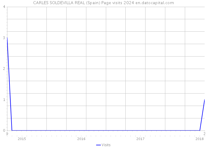 CARLES SOLDEVILLA REAL (Spain) Page visits 2024 