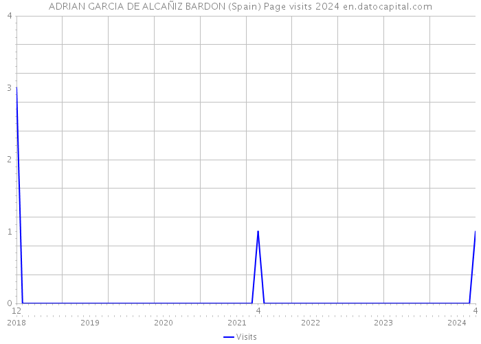 ADRIAN GARCIA DE ALCAÑIZ BARDON (Spain) Page visits 2024 