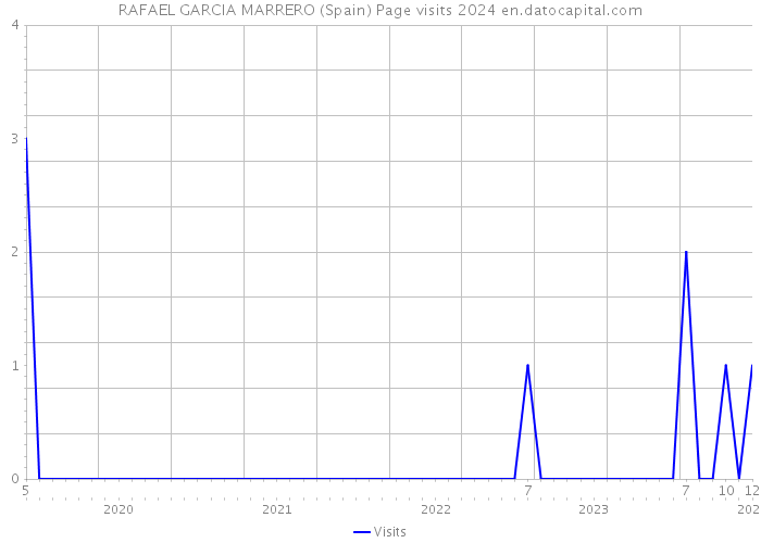 RAFAEL GARCIA MARRERO (Spain) Page visits 2024 