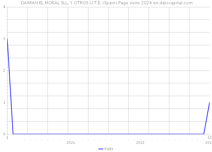  DAIMAN EL MORAL SLL, Y OTROS U.T.E. (Spain) Page visits 2024 