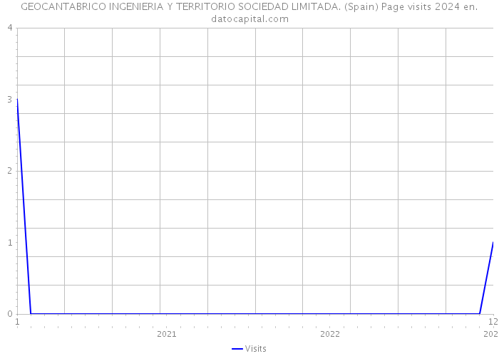 GEOCANTABRICO INGENIERIA Y TERRITORIO SOCIEDAD LIMITADA. (Spain) Page visits 2024 