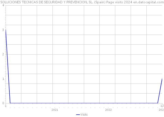 SOLUCIONES TECNICAS DE SEGURIDAD Y PREVENCION, SL. (Spain) Page visits 2024 