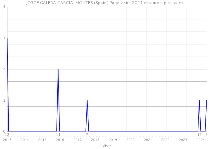 JORGE GALERA GARCIA-MONTES (Spain) Page visits 2024 