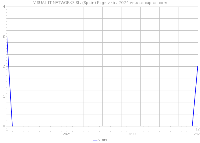 VISUAL IT NETWORKS SL. (Spain) Page visits 2024 
