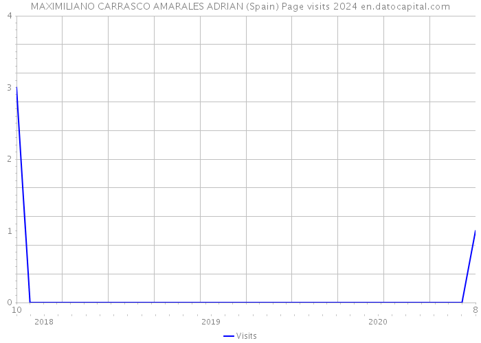 MAXIMILIANO CARRASCO AMARALES ADRIAN (Spain) Page visits 2024 