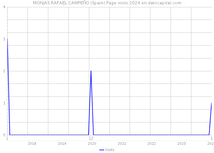 MONJAS RAFAEL CAMPEÑO (Spain) Page visits 2024 