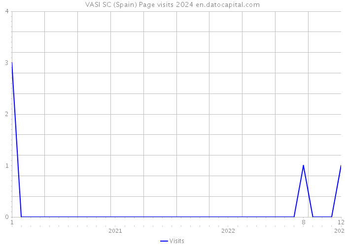VASI SC (Spain) Page visits 2024 