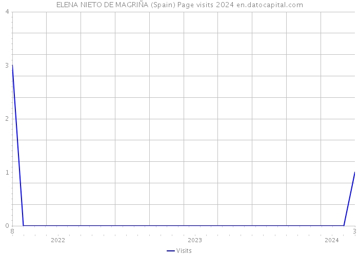 ELENA NIETO DE MAGRIÑA (Spain) Page visits 2024 