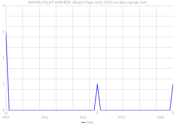 RAFAEL FILLAT ANDUEZA (Spain) Page visits 2024 
