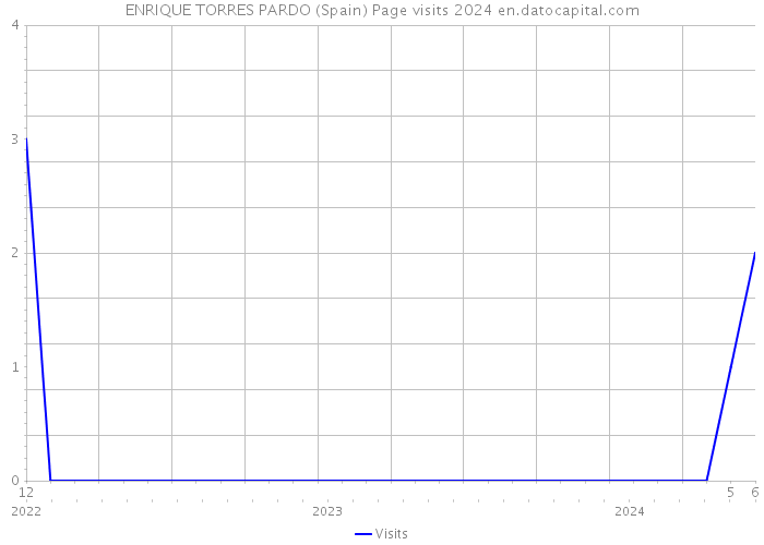 ENRIQUE TORRES PARDO (Spain) Page visits 2024 