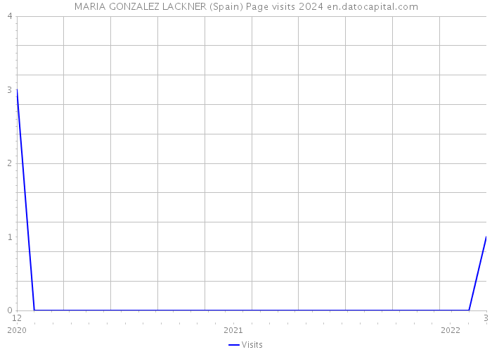 MARIA GONZALEZ LACKNER (Spain) Page visits 2024 