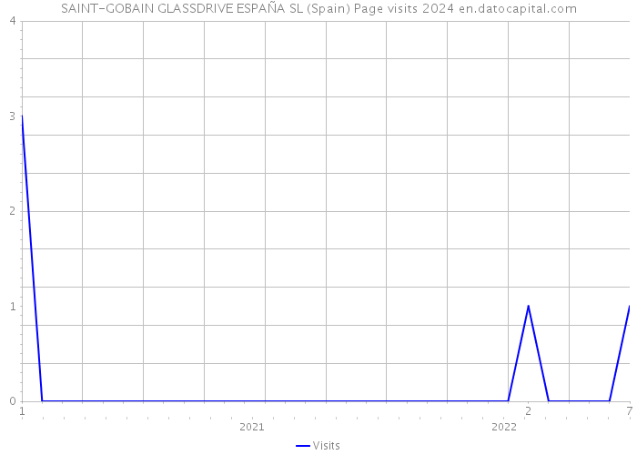 SAINT-GOBAIN GLASSDRIVE ESPAÑA SL (Spain) Page visits 2024 