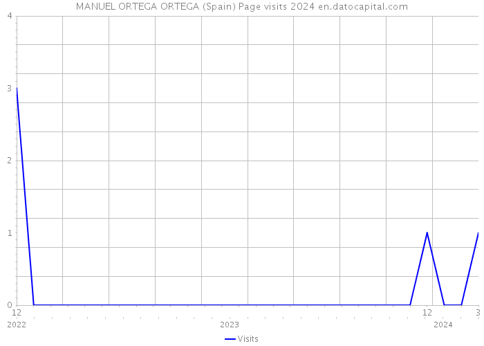 MANUEL ORTEGA ORTEGA (Spain) Page visits 2024 