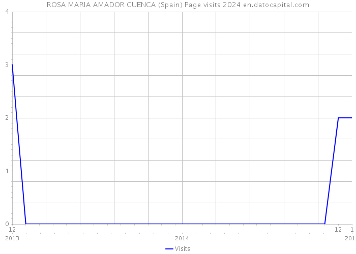 ROSA MARIA AMADOR CUENCA (Spain) Page visits 2024 