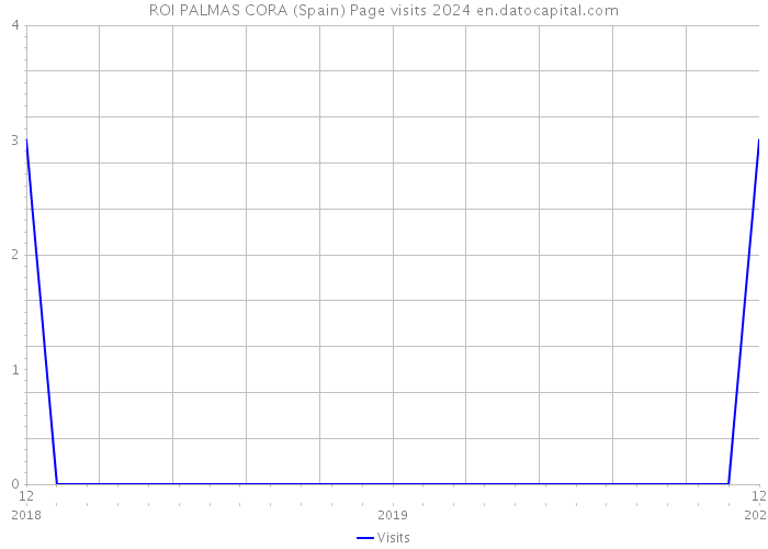 ROI PALMAS CORA (Spain) Page visits 2024 