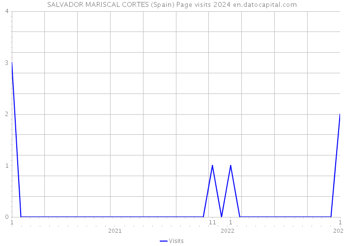 SALVADOR MARISCAL CORTES (Spain) Page visits 2024 