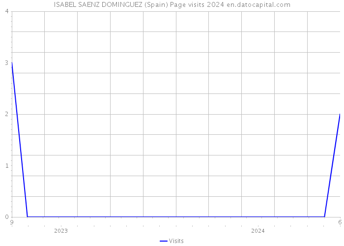 ISABEL SAENZ DOMINGUEZ (Spain) Page visits 2024 