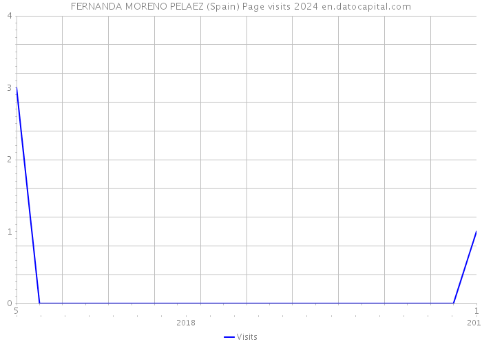 FERNANDA MORENO PELAEZ (Spain) Page visits 2024 