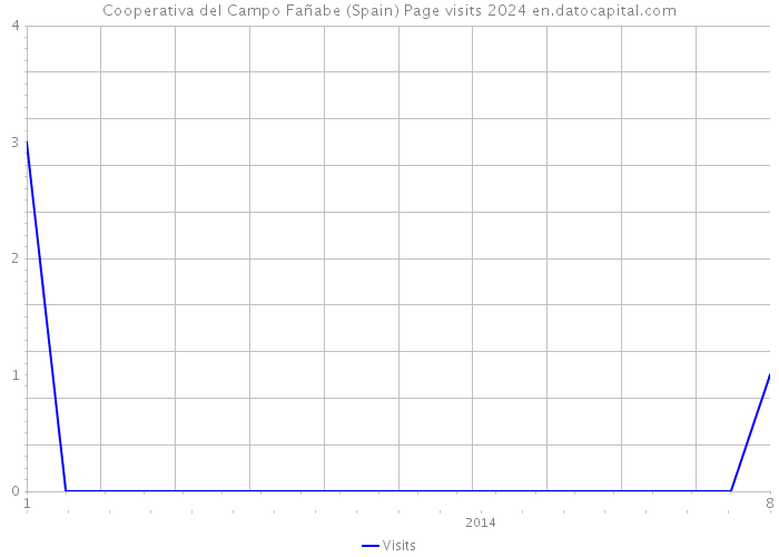 Cooperativa del Campo Fañabe (Spain) Page visits 2024 