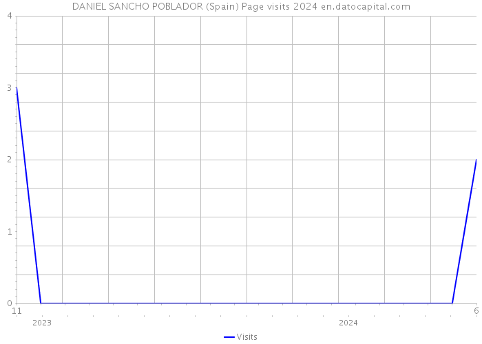 DANIEL SANCHO POBLADOR (Spain) Page visits 2024 