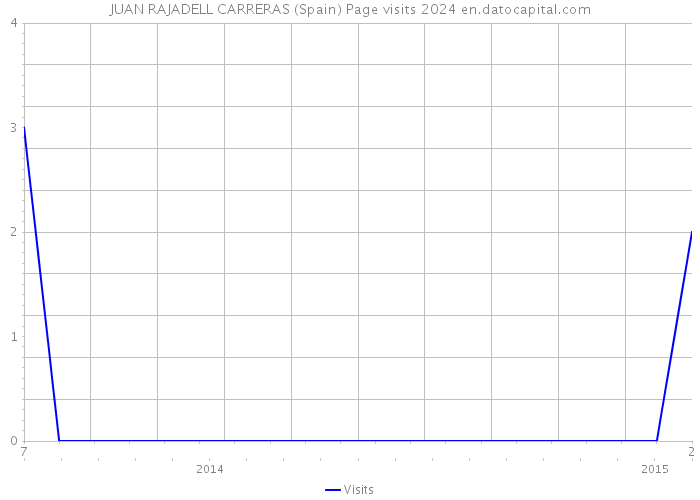 JUAN RAJADELL CARRERAS (Spain) Page visits 2024 