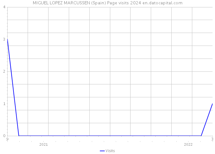 MIGUEL LOPEZ MARCUSSEN (Spain) Page visits 2024 