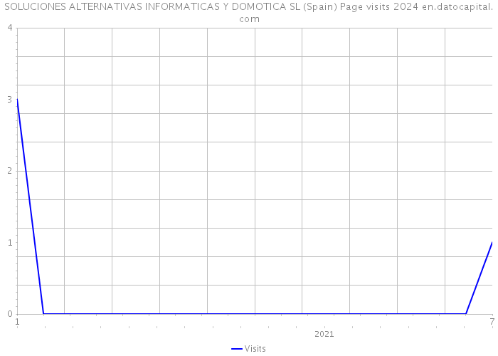 SOLUCIONES ALTERNATIVAS INFORMATICAS Y DOMOTICA SL (Spain) Page visits 2024 