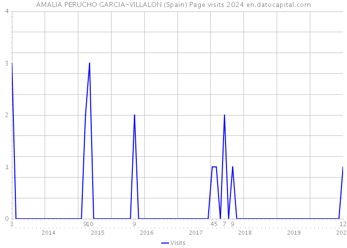 AMALIA PERUCHO GARCIA-VILLALON (Spain) Page visits 2024 