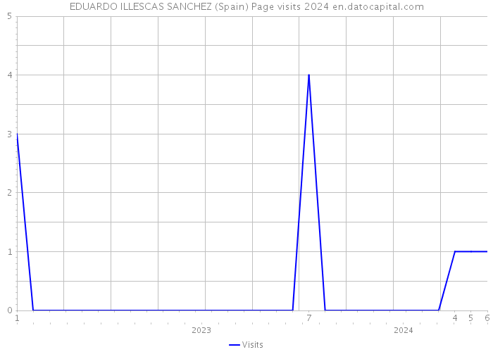 EDUARDO ILLESCAS SANCHEZ (Spain) Page visits 2024 