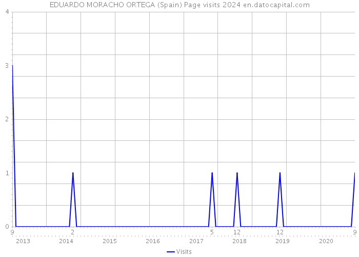 EDUARDO MORACHO ORTEGA (Spain) Page visits 2024 