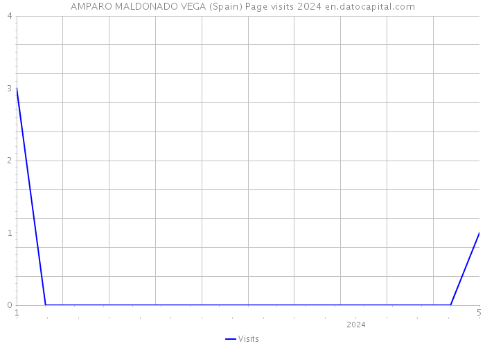 AMPARO MALDONADO VEGA (Spain) Page visits 2024 