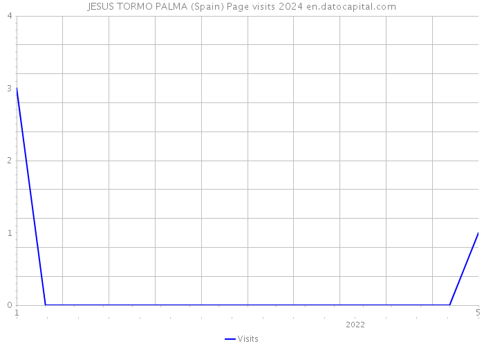 JESUS TORMO PALMA (Spain) Page visits 2024 